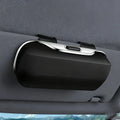 Portable Car Glasses Holder Sun Visor Clip Box